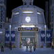 Concept art for the entrance to Shatterdome Strike.